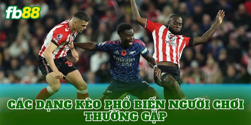 Các dạng kèo phổ biến người chơi thường gặp