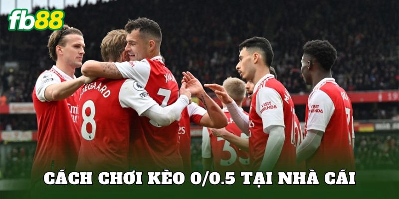 Cách chơi kèo 0/0.5 tại nhà cái