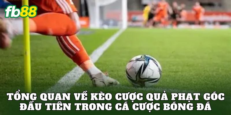 Tổng quan về kèo cược quả phạt góc đầu tiên trong cá cược bóng đá