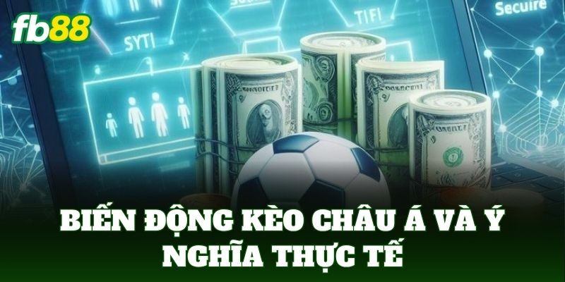 Biến động kèo châu Á và ý nghĩa thực tế