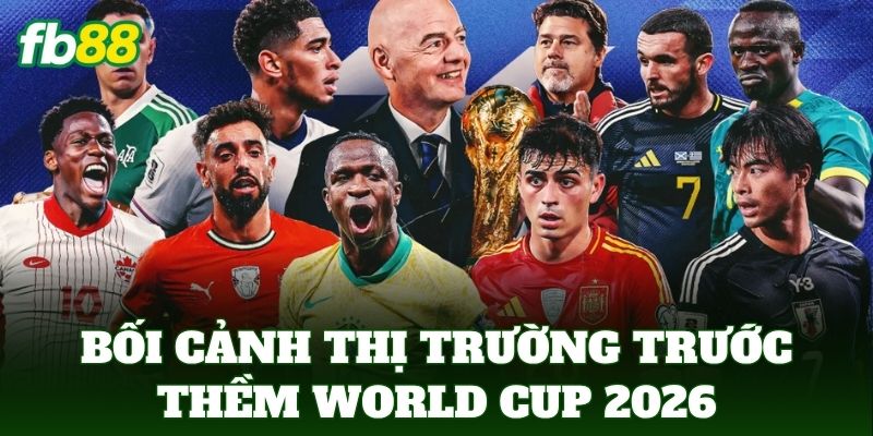 Nhận Định Kèo World Cup 2026: Phân Tích Xu Hướng Kèo 1 Bối cảnh thị trường trước thềm World Cup 2026