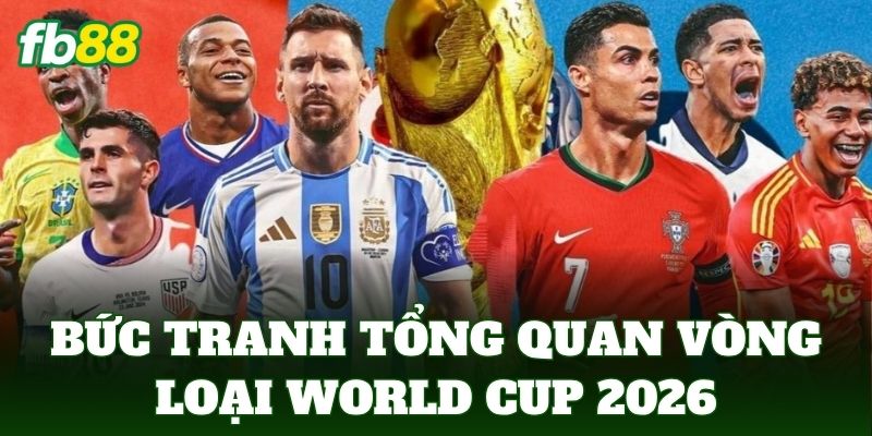 Dự Đoán Vòng Loại World Cup 2026 Theo Góc Nhìn Nhà Cái 1 Bức tranh tổng quan vòng loại World Cup 2026