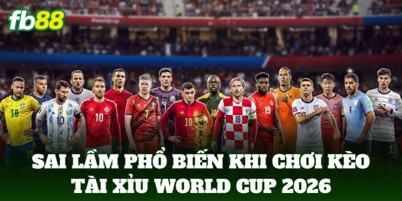 Kèo Tài Xỉu World Cup 2026: Phân Tích Cách Đọc Kèo 3 Sai lầm phổ biến khi chơi kèo tài xỉu World Cup 2026