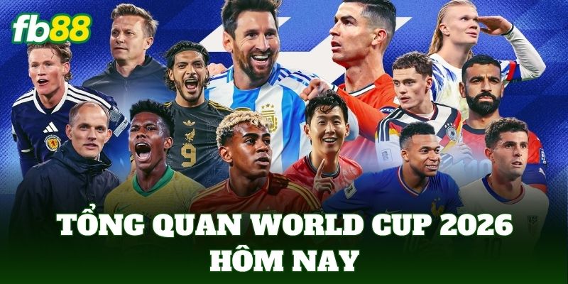 Tổng quan World Cup 2026 hôm nay