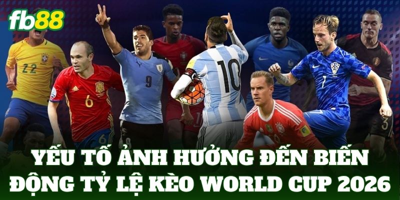 Nhận Định Kèo World Cup 2026: Phân Tích Xu Hướng Kèo 3 Yếu tố ảnh hưởng đến biến động tỷ lệ kèo world cup 2026