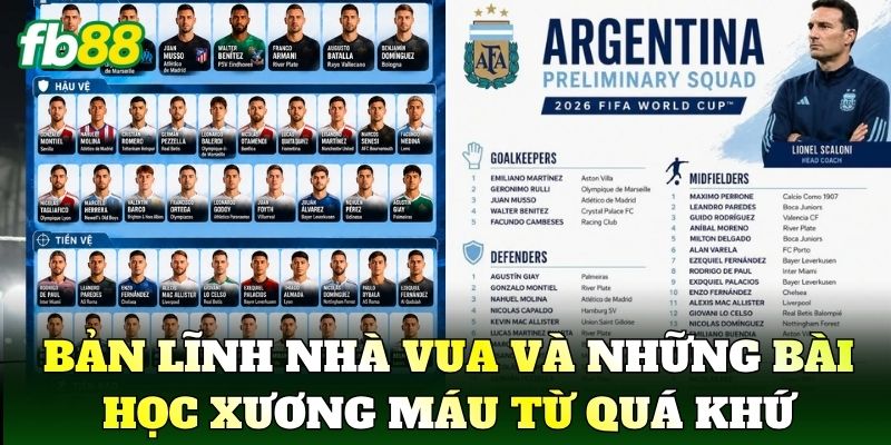 Bản lĩnh nhà vua và những bài học xương máu từ quá khứ