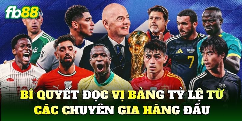 Bí quyết đọc vị bảng tỷ lệ từ các chuyên gia hàng đầu