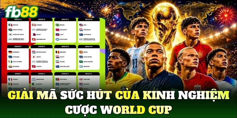 Giải mã sức hút và tầm quan trọng của Kinh Nghiệm Cược World Cup