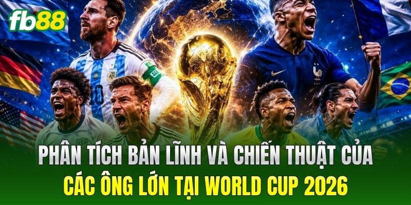 Phân tích bản lĩnh và chiến thuật của các ông lớn tại World Cup 2026