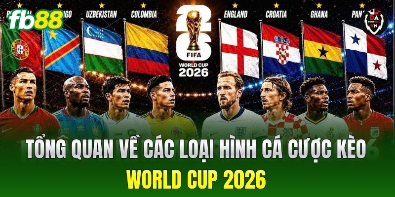 Tổng quan về các loại hình cá cược Kèo World Cup 2026