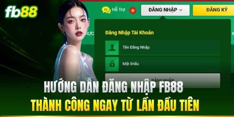 Hướng dẫn Đăng Nhập FB88 thành công ngay từ lần đầu