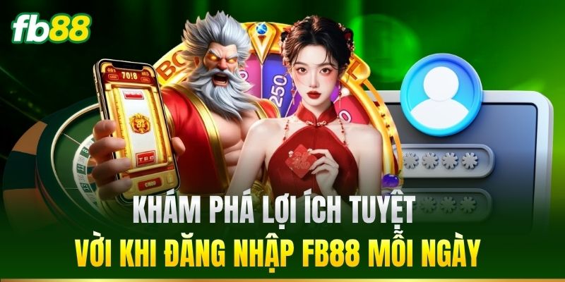 Khám phá lợi ích tuyệt vời khi đăng nhập FB88 mỗi ngày