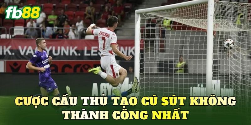 Cược Cầu Thủ Tạo Cú Sút Không Thành Công Nhất